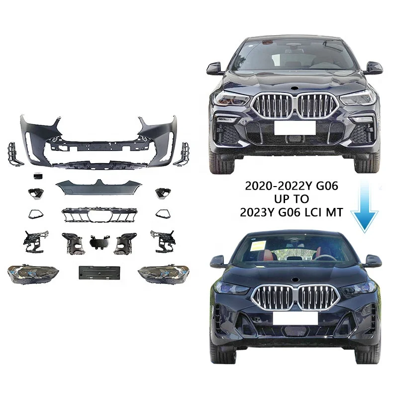 

STLF2020-22Y BM X6 G06 Upgrade to 2023y G06 LCI M-Tech Style Car Auto Body Kits Parts Bumpers Accessories for X6 G06