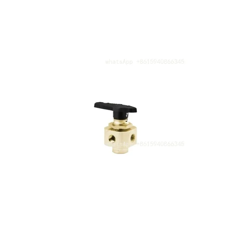 1/8 Inch 40 Series 40 Brass 5 Way Ball Valve