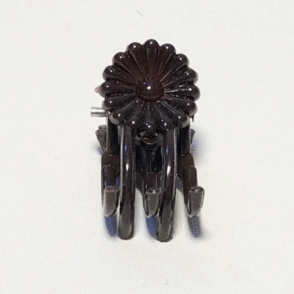 Supporto per supporto per piante Morsetto per piante Clip per piante di vite Forniture per piante 10/50/100 pezzi 20*10*16mm Marrone per supporto per stelo di vite rampicante