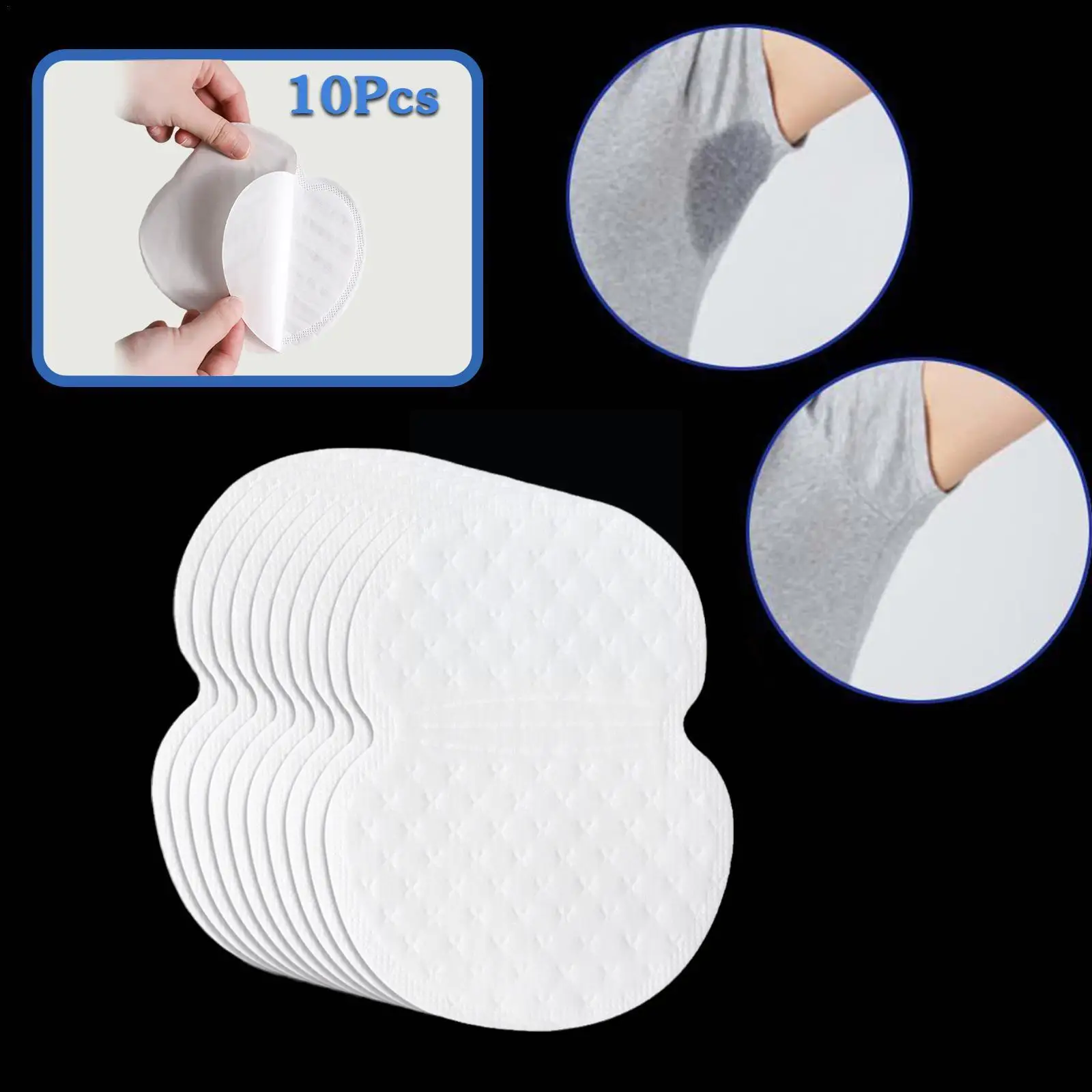 

10pcs Underarm Sweat Pads Absorb Liners Underarm Gasket From Sweat Armpit Stickers Anti Armpits Pads for Clothes Deodorant