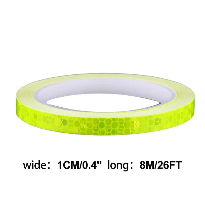 26FT Reflective Strips for Clothing Safety Strips Waterproof Reflective Tapes Self Adhesive Security Marking High Visibility images - 6