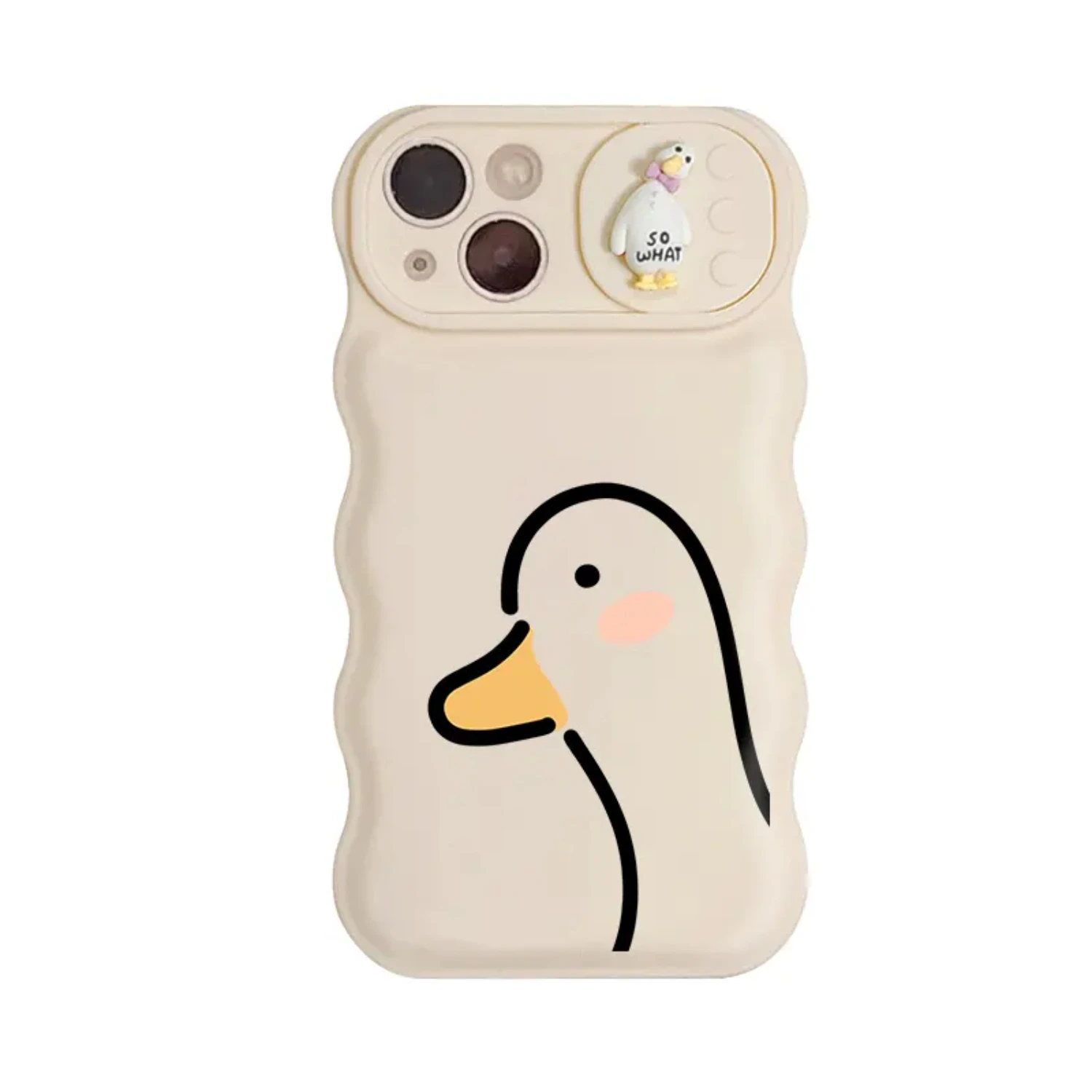 

Силиконовый амортизирующий защитный чехол с милой уткой для серии IPhone