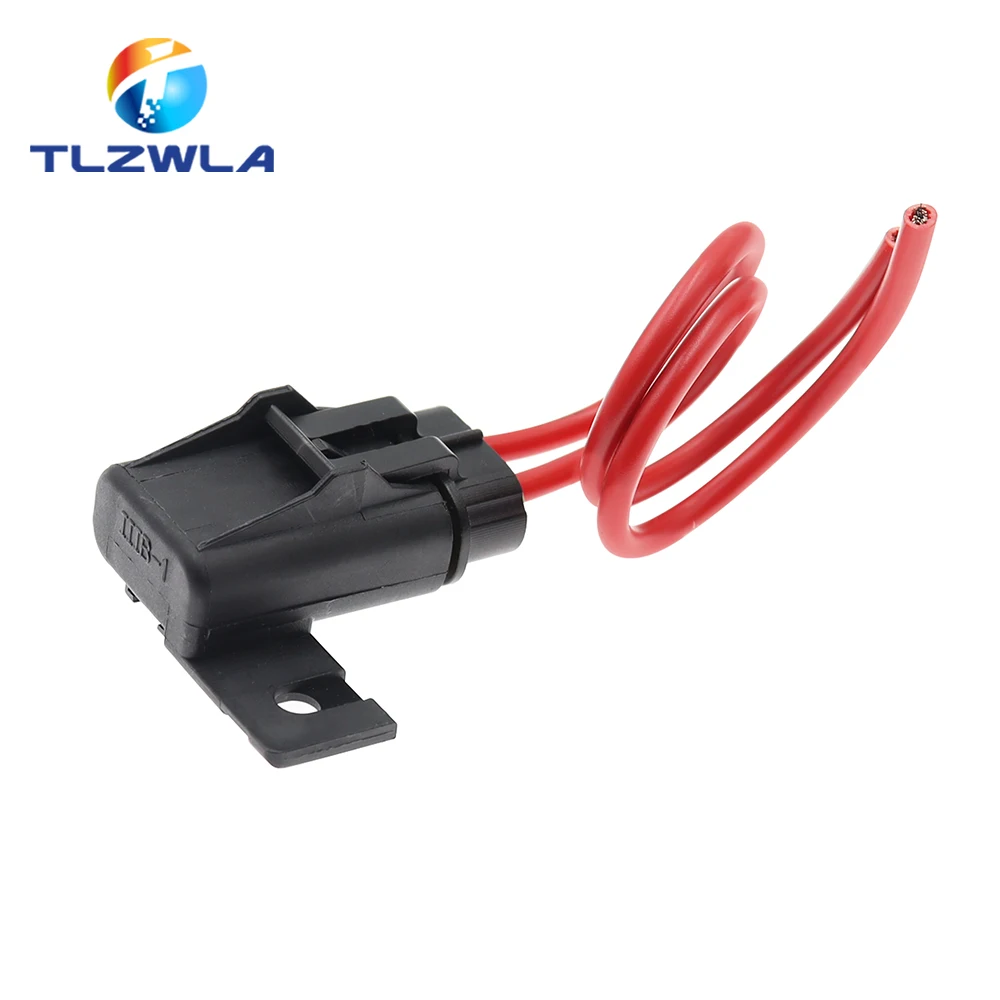 1PCS Car insert Fuse The Fuse Holder，Waterproof fuse box 12AWG Medium Car insert 600V