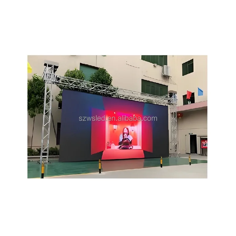 Easy Portability Rental Digital Display LED Panel P2.6 High Brightness 3-Year Warranty 100000 Hours Mint Indoor/Outdoor