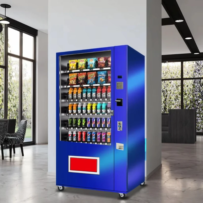 Commercial Beverage Snack Vending Machine Smart Retail Solution Touch Screen Equipment