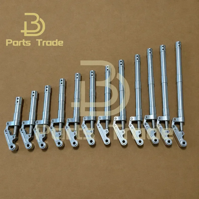 1 Pair 85-95 to 175-185mm D4 or D5 Main Damping Kneeling Side Landing Gear for 3-6kg DIY Model Jet EDF RC Plane Part