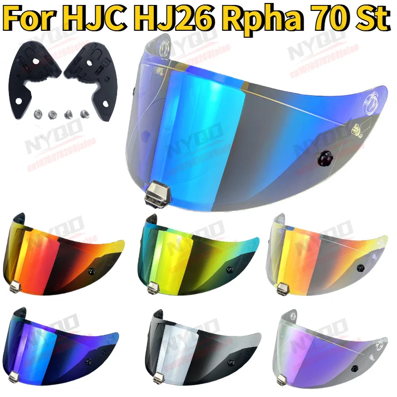 Motorcycle HJ26 Helmet Lens High-definition Protection Suitable for HJC Rpha70  Carbon Fiber Rpha11 HJ26st HJ26 Helmet Lens