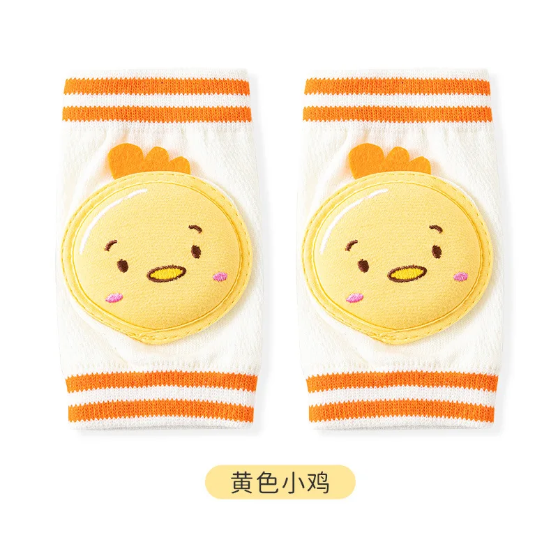 Cotton Strawberry Leg Warmers Infants Knee Support Baby Knee Pads Children Knee Protector Crawling Elbow Cushion