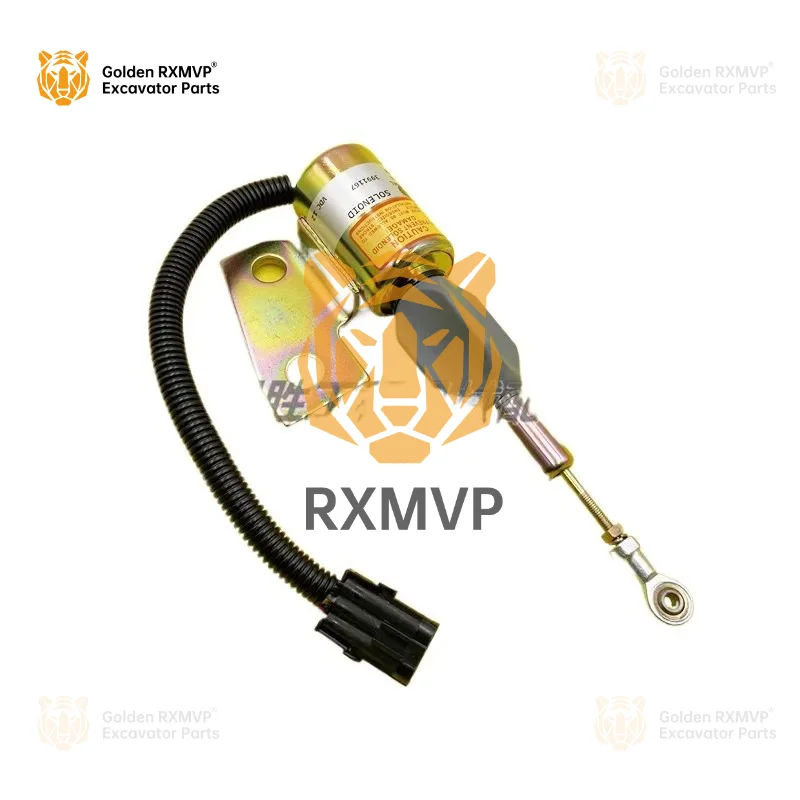 For Hyundai R130/150Flame extinguisher switch cummins 3991167/3991168Stall solenoid valve Excavator Parts