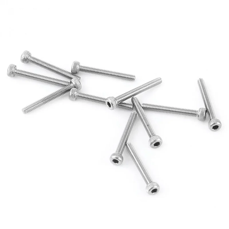 AA76-960Pcs M2 M3 عرافة المقبس مسامير مجموعة سداسية من الفولاذ المقاوم للصدأ المقبس غطاء رئيس المكسرات أداة إصلاح #6