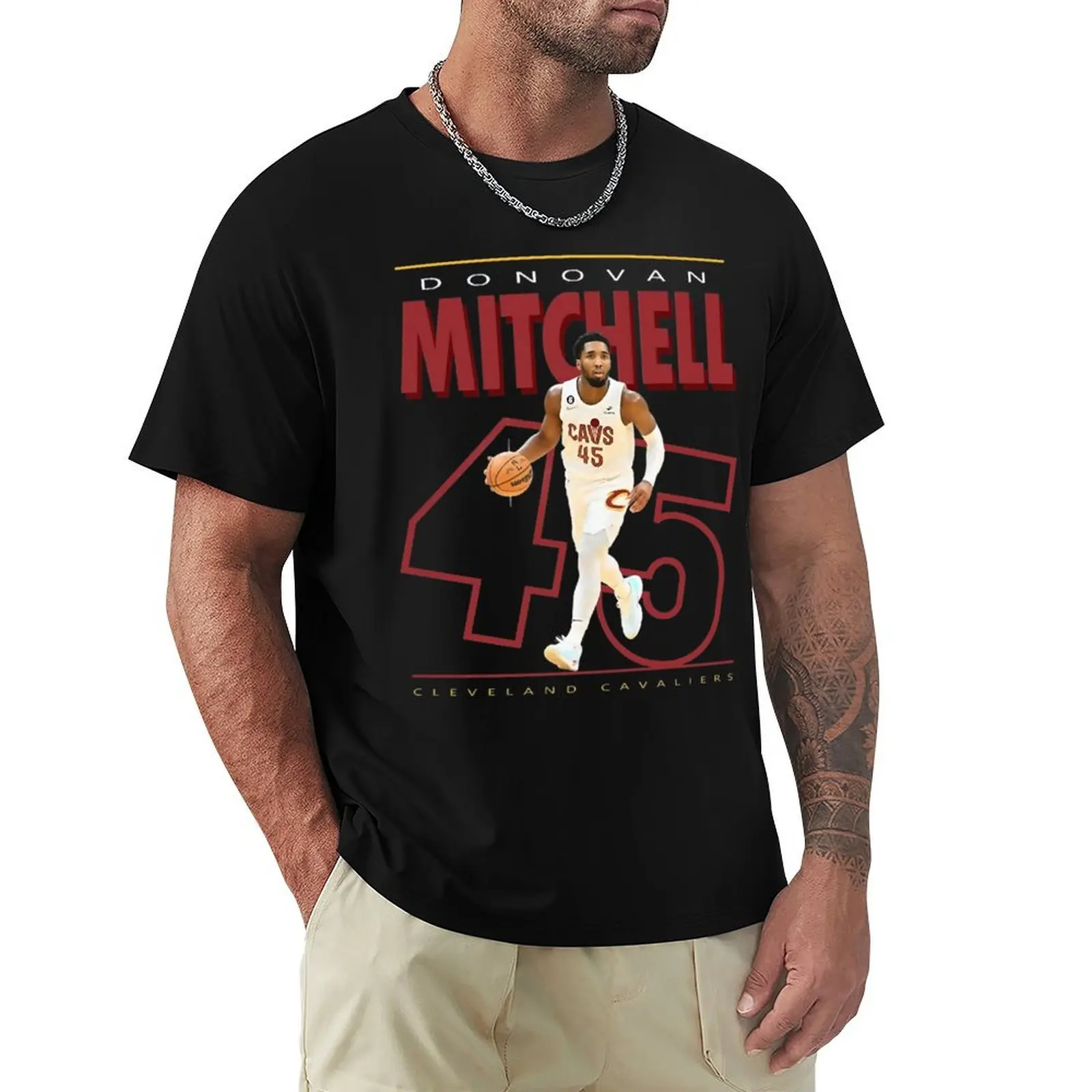 Donovan sport Mitchell (1) T-Shirt hippie clothes oversized boys whites t shirts for men pack