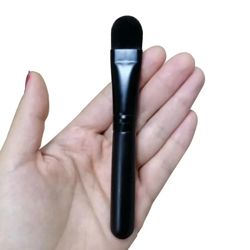 Mini Facial Mask with Wooden Handle Soft Brush Facial Mud Applicator Lotion Cream Mixing Cosmetic Professional Makeup Tools