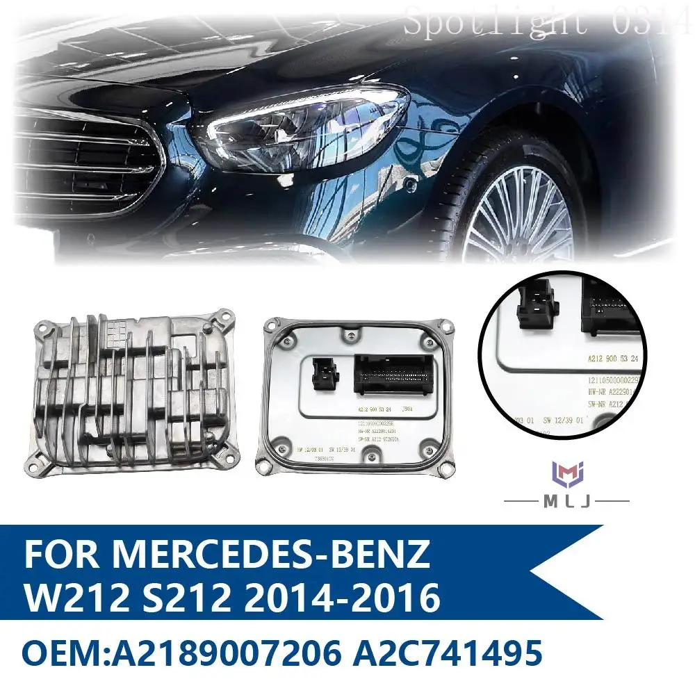 

A2189007206 For Mercedes-Benz E Class W212 S212 E250 E300 2014-2016 Control Computer Headlight A2C7414950 Driver Ballast Module