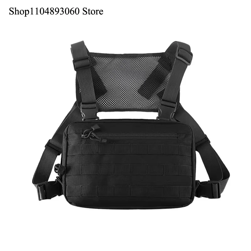 

Outdoor Versatile Tactical Chest Bag Men Shoulder Vest Backpack Waterproof Storage for Mountain Climbing Hunting Men's Rig Bags