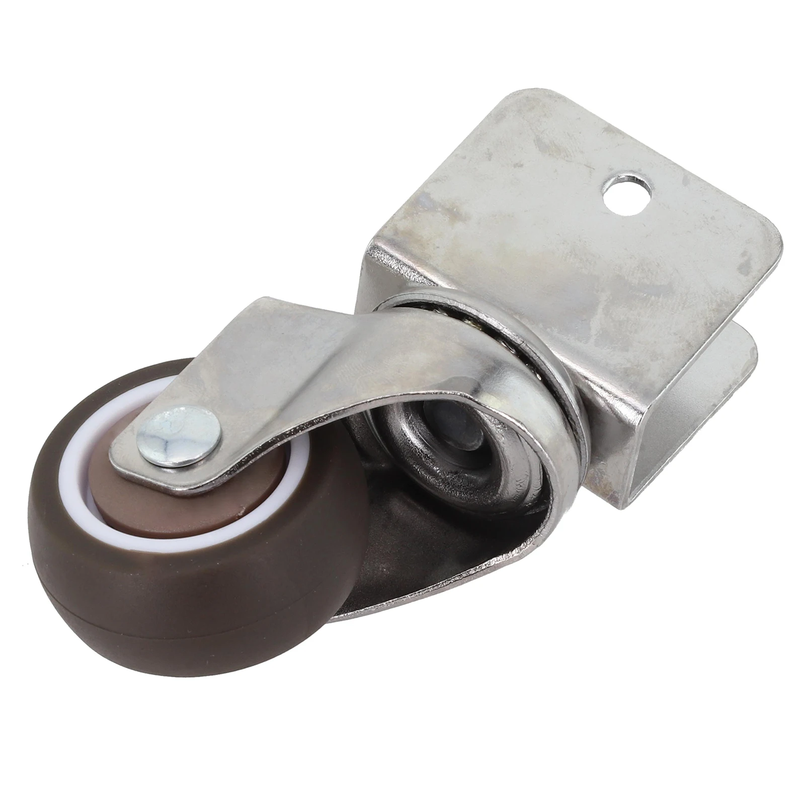 Rotary Caster Wheels Locking Carrier Wheel Swivel 360°degree Furniture Children's Bed Moving Noiseless Castor With Brake
