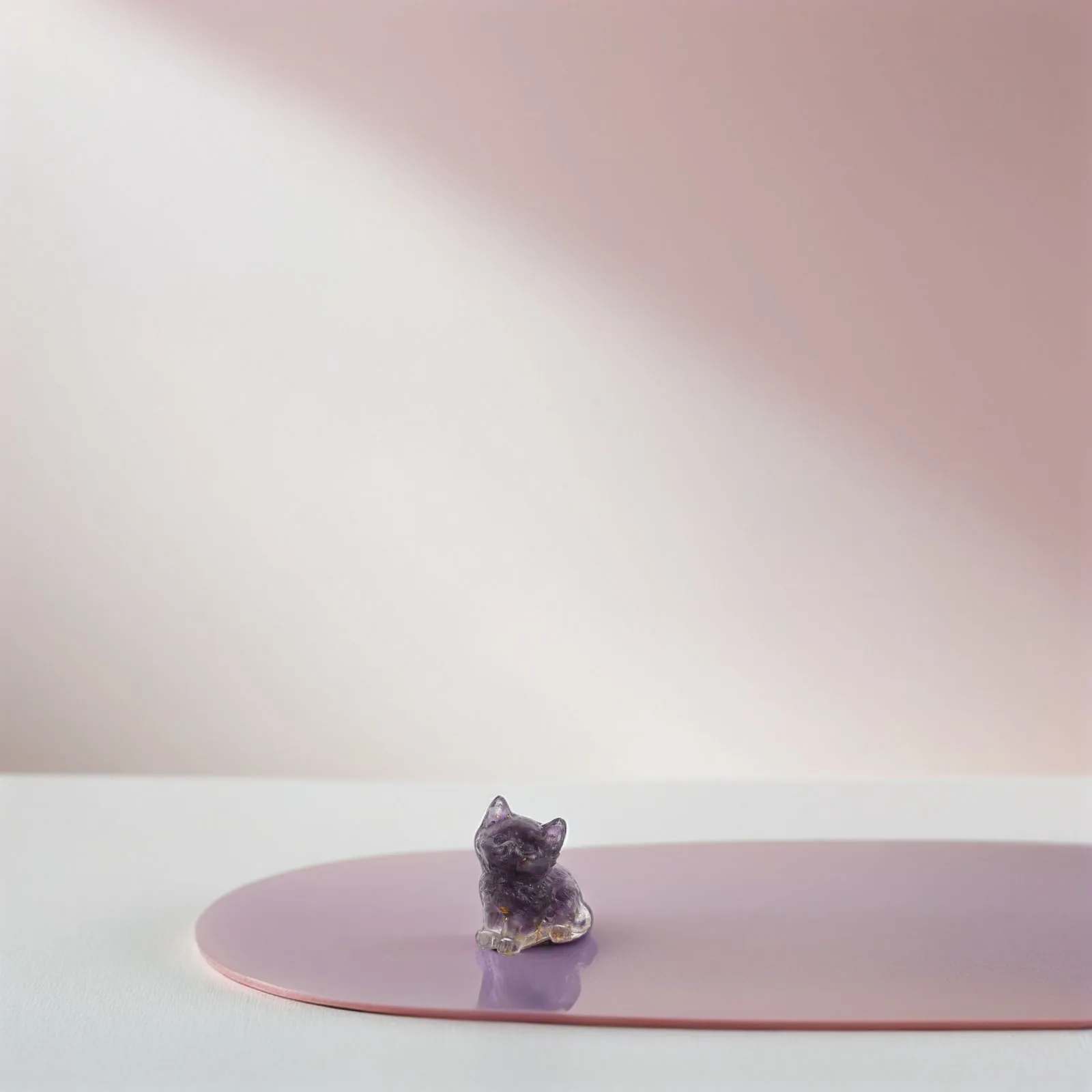 

Crystal Cat Car nament Adorable Tiny Cat Figurines Figurines Home Decor Home Decor Statue Lifelike Charm Piece