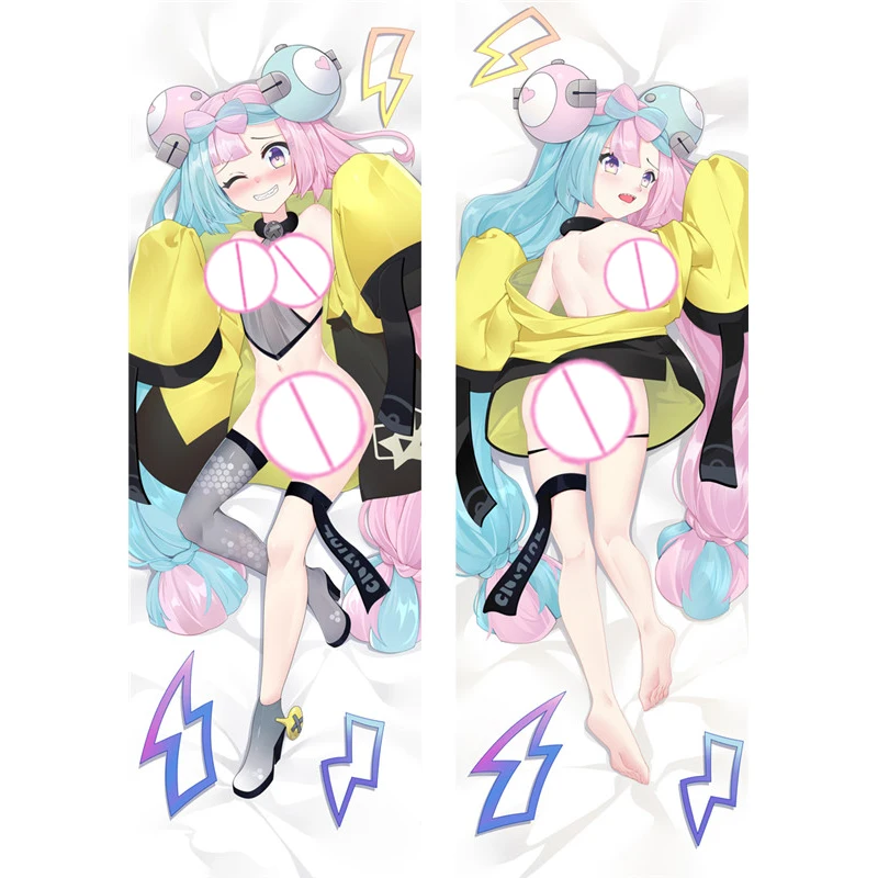 

Двусторонняя наволочка для подушки Dakimakura Anime Iono, наволочка для тела в натуральную величину, наволочка для взрослых 2024