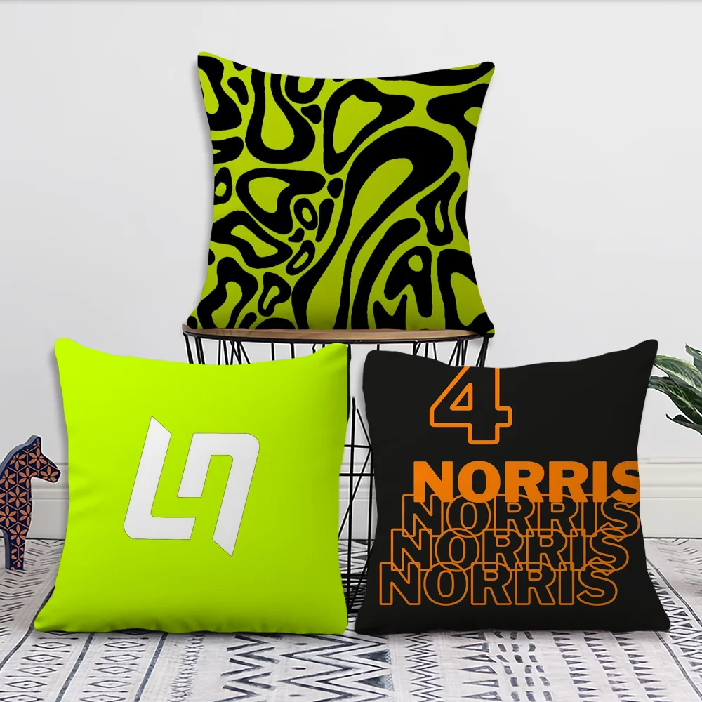 Racer L-Lando N-Norris 4 pillow cover Sofa living Printing Decoration Room Home Office Coffee Shop Car Nordic Simplicity Cover