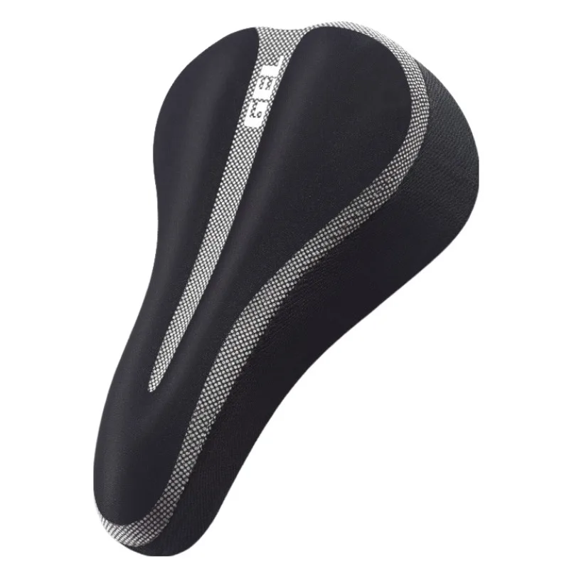 

Padded Bike Seat Cushion Cover Reflective Strip Design Seat Cushion Cover for Road Bicycles Riding Tools