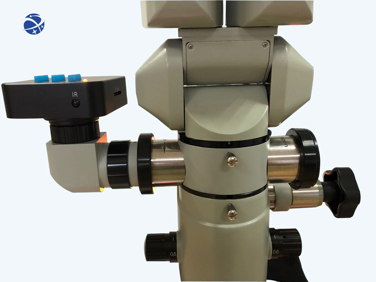 China LED 5 pasos microscopio de operación microscopio dental con cámara