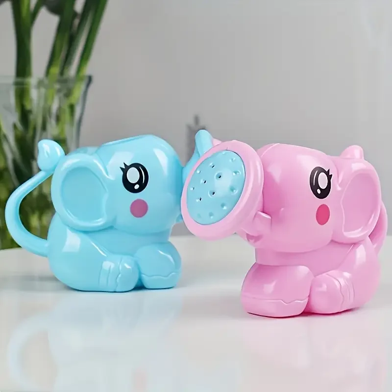 Juguete de Baño de Plástico, Tetera de Juguete, Herramienta para la Ducha, Juguete de Baño para Bebés, Regadera de Elefante, Juguete de Baño para Niños, Rociador de Agua para el Verano