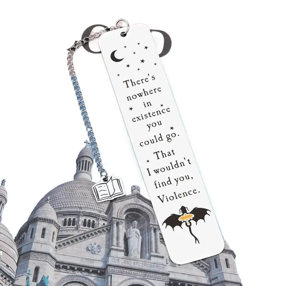 Gift Stainless Steel Black Dragon Book Mark Anime Stationery Book Accessory Reading Collect Personalized Book Tags Women