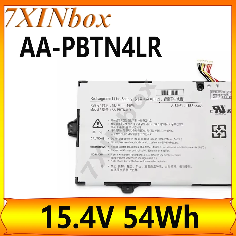 

7XINbox AA-PBTN4LR 15.4V/54Wh Laptop Battery For Samsung Series 9 Notebook NP940X5M NP940X5N NP940X3M NT950QAA 9 PRO 15 NP940X5N