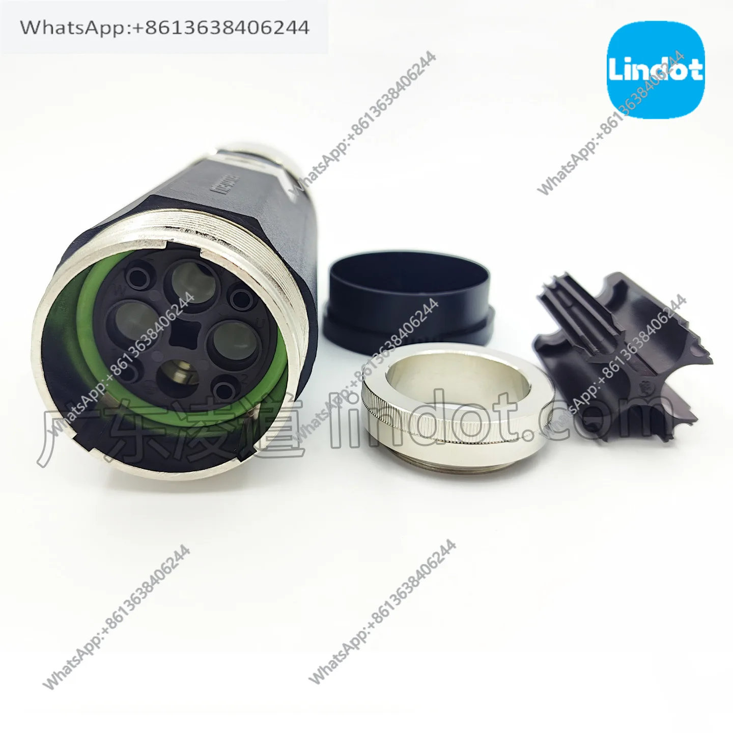 DKUA002NN0074001000 male Intercontec original TE Tyco 958 aerial plug M58-8 core