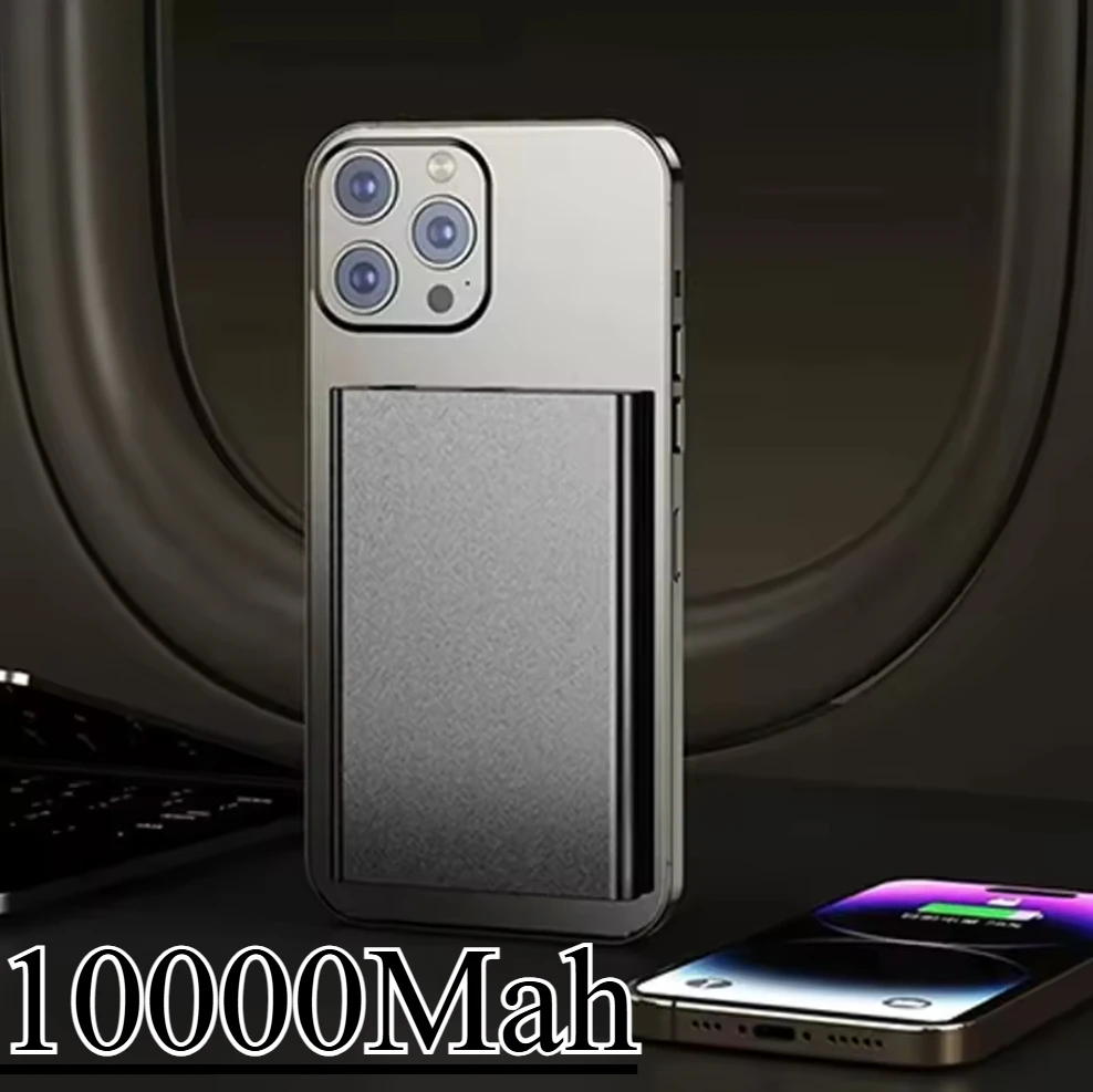

Brand 10000mAh Power Bank Magnetic Wireless Power Bank PD 22.5W Fast Charging Auxiliary Battery for iPhone 12-16 Series Pro Max