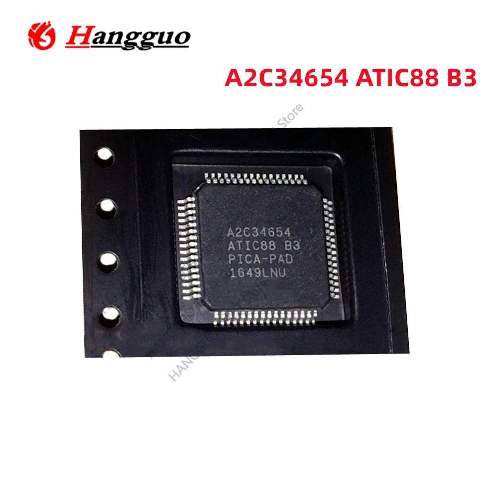 10pcs/Lot New Original A2C34654 ATIC88 B3 car computer board repair chip For Toyota car A2C34654 ATIC88B3