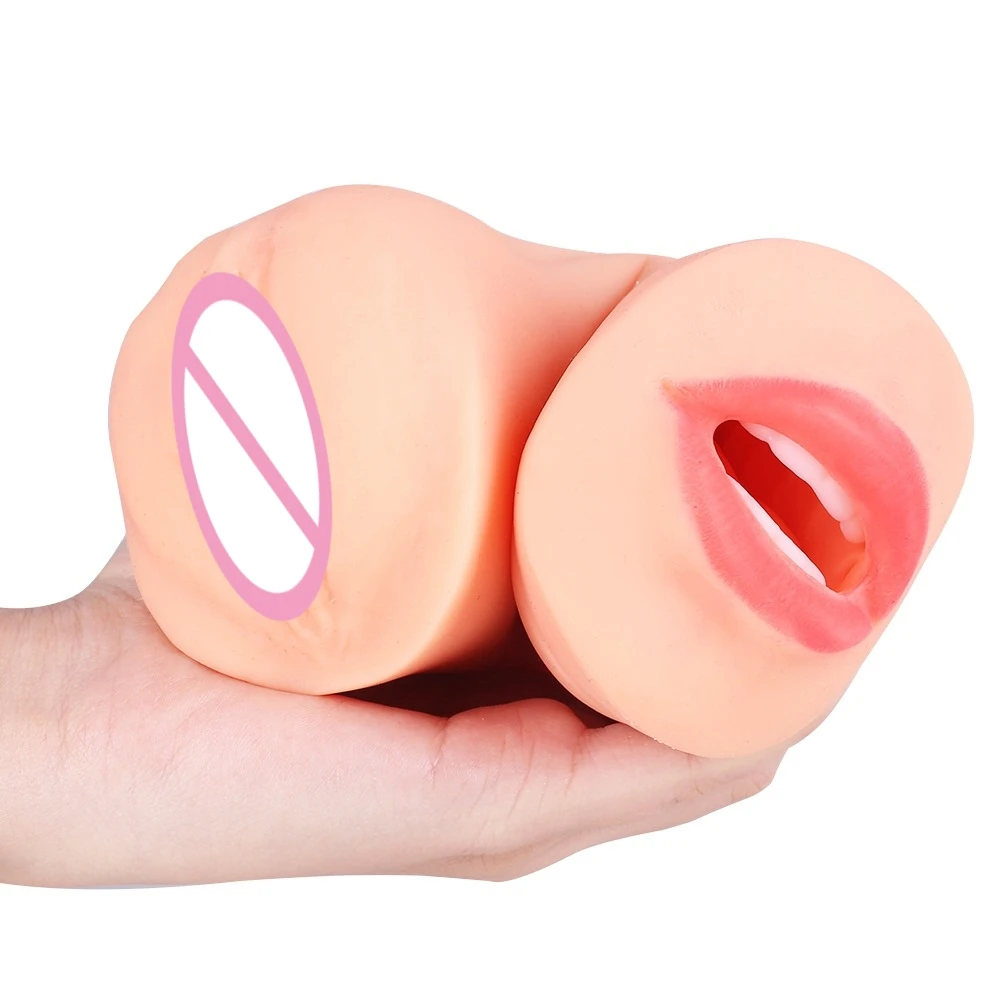 

Adult product Inverted Mold Double Hole Inverted Mold S-shaped nose Male Airplane Cup Masturbator Sexual doll Sex toy 성인용품 섹스 인형