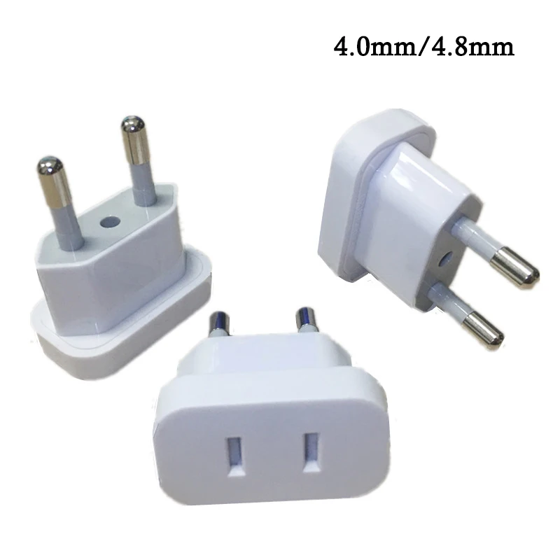 US To EU Electrical Plug Adapter US Socket Outlet American Japan China Travel Adapter European EU To US Power Adapter Converter
