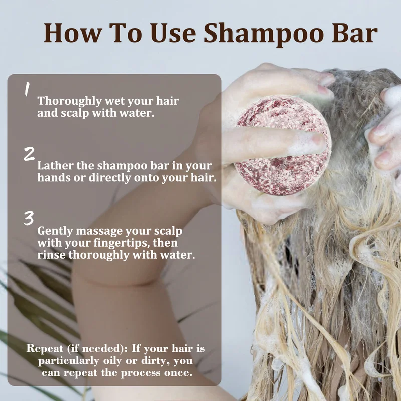 Caffeine Shampoo Bar for Hair Growth Strengthening Roots Volumizing Natural Solid Shampoo for Thinning Hair
