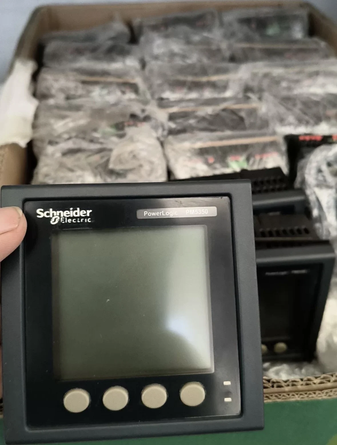 Schneider multifunctional meter model: PM5350 Used 9.5 into new functional test normal