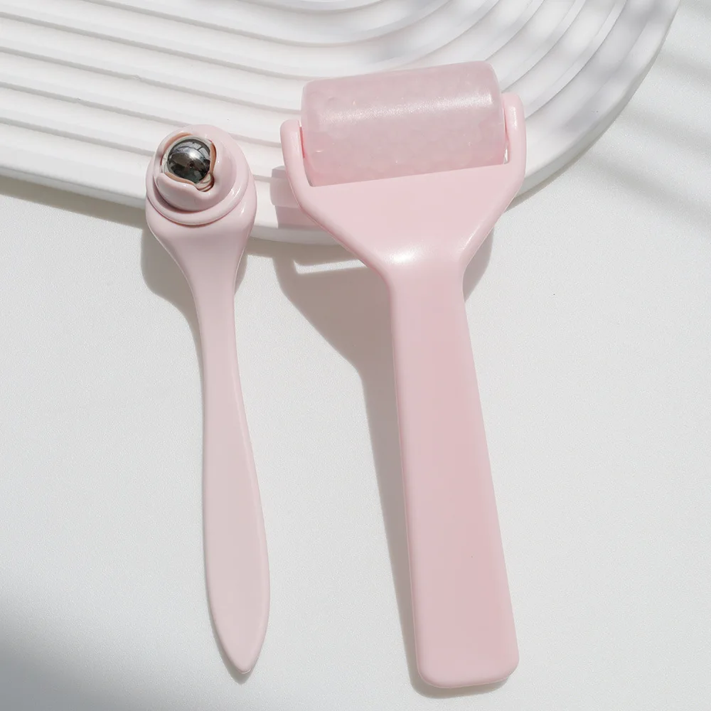 New Product Combination Ice Roller+Eye Massage Ball Set Face Eye Beauty Cold Compress Instrument