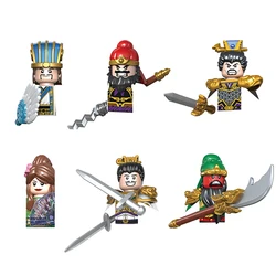 Courage Of The Three Kingdoms Soldiers Hero soldier weapon Brick Mini action figures Building Blocks Toy For Children Gifts