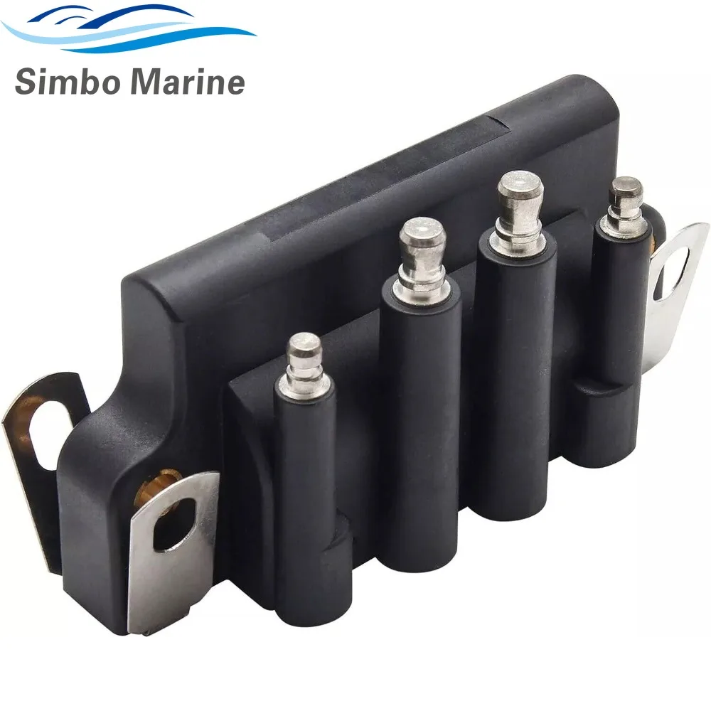 

Dual Plug Wire Ignition Coil Fit For Johnson Evinrude 583740 0583740 583298 0583298 0777664 879614 9-23104 183-3740 18-5170
