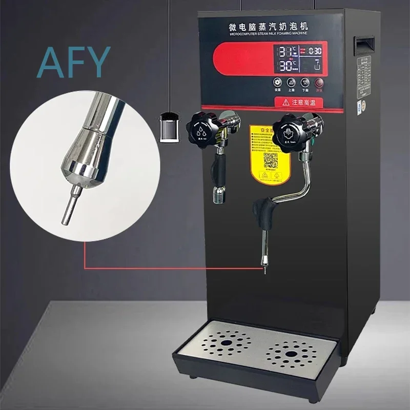 12L Micro Computer Milk Frother Steamer Hot Water Boiler Machine for Coffee Steam Boiler Boiling Machine for Espresso Machine