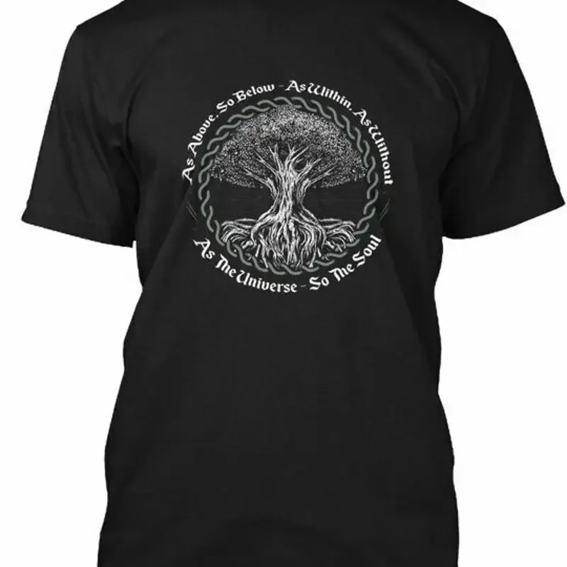 As Above So Below Within Without T Shirt Made in USA Size S to 5XL