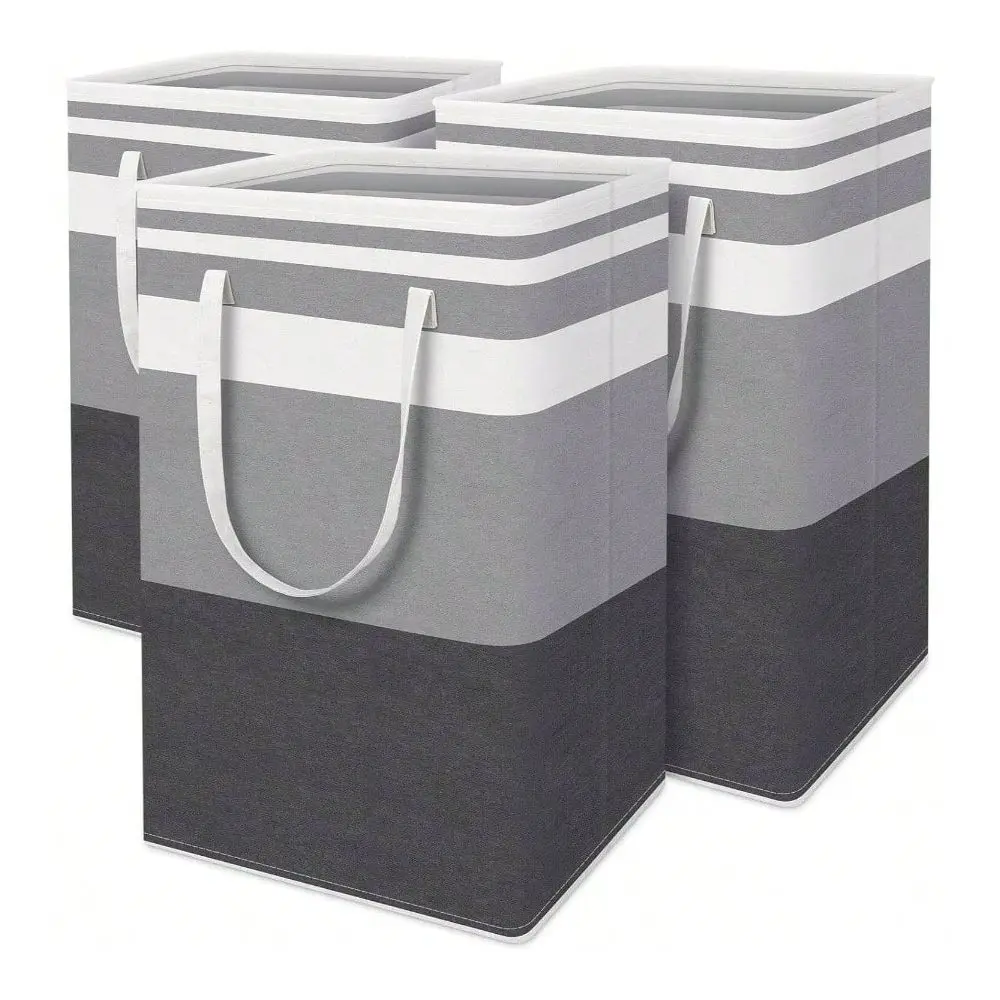 

Laundry Baskets Organization Storage Organization Pack Large Laundry Basket, 75L Each Waterproof, Freestanding Laundry Hamper, C