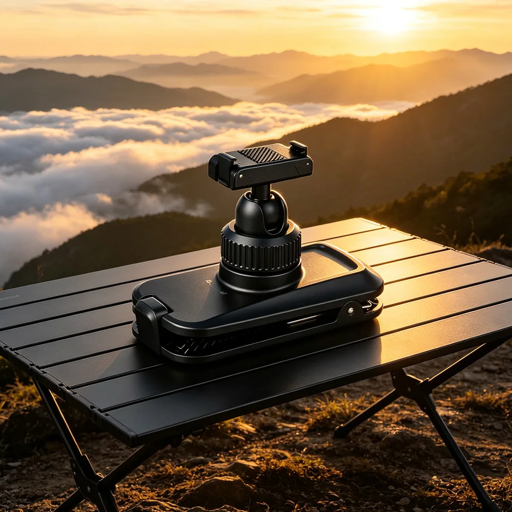 Magnetic Backpack Clip Mount 360 Rotatable Hat Brim Holder For DJI Action 6 Camera Outdoor Sports Accessories