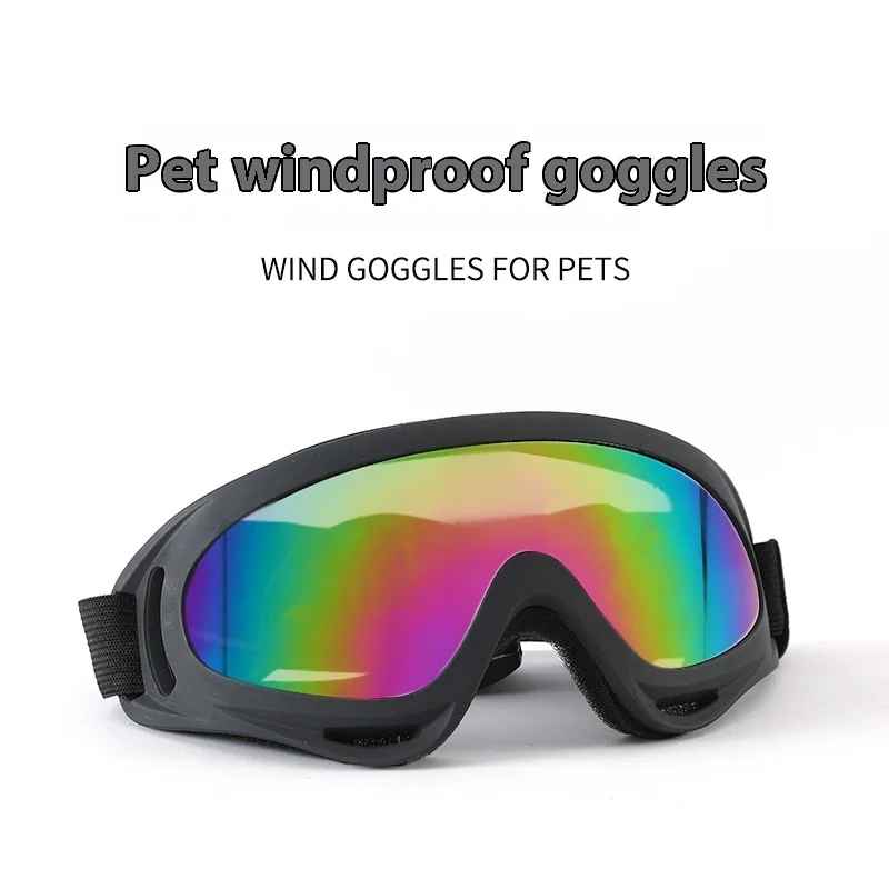 

New Dog Goggles - Waterproof, Windproof & UV400 Protection, Anti-Snow Pet Sunglasses with Adjustable Strap for Eye Safety