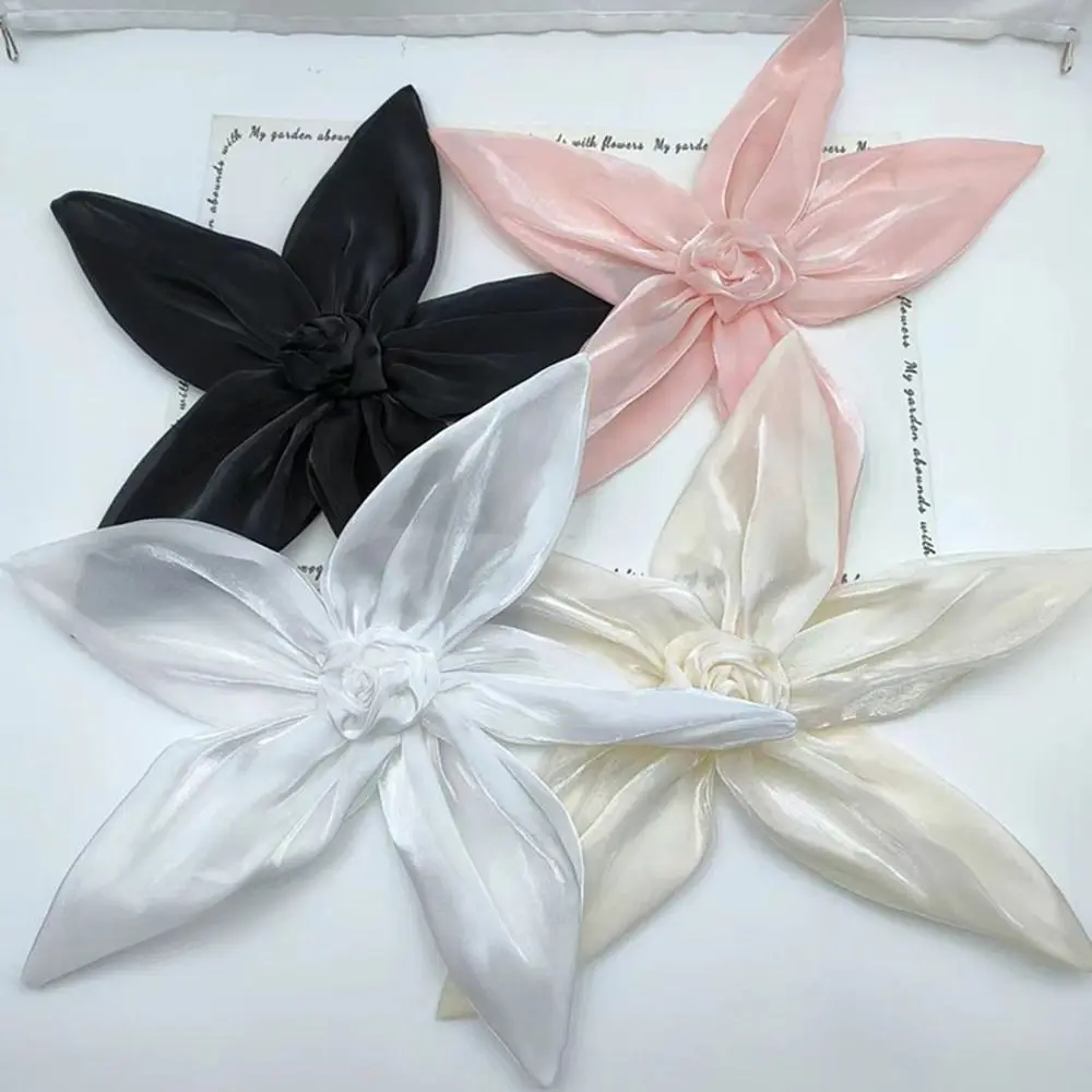 Fashion 34CM Flower Brooch Organza DIY Clothing Patch Clothing Dress Neck Decoration DIY Sewing Applique