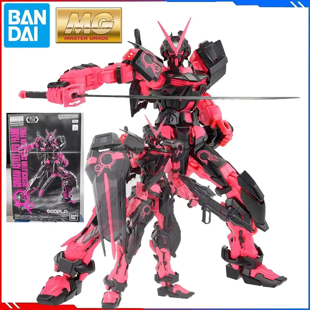 100% Original in Stock Bandai Spirits MG Kidou Senshi Gundam SEED Astray MBF-P02 Gundam Astray Red Frame Neon Pink Model Toys