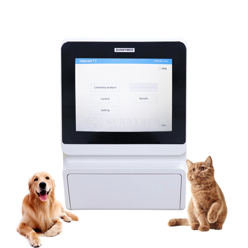 

MNCHIP Pointcare V3 V5 Animal Use On-site Biochemistry Analyzer POCT Fully Automatic Veterinary Blood Chemistry