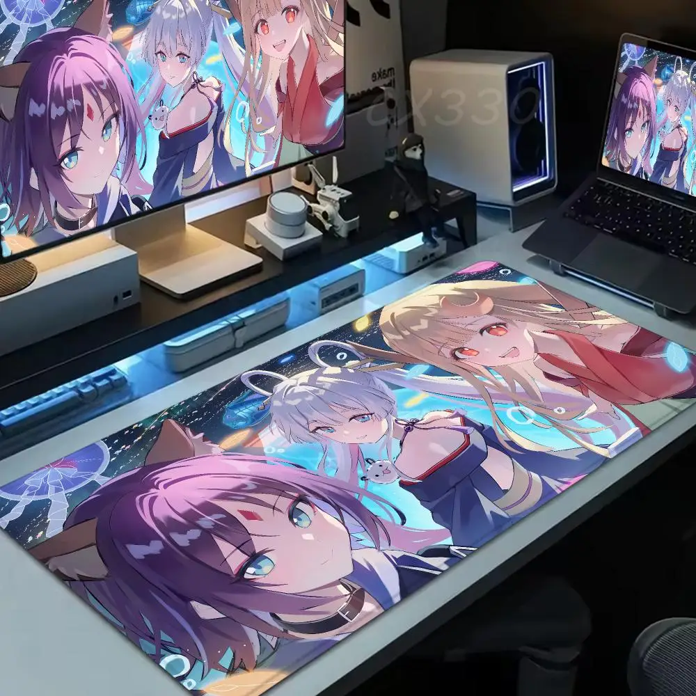 Cosmic Princess Kaguya Mouse Pad Large Computer Mousepad Office 1000x500mm XXL Pc Gamer Non-slip Rubber Keyboard Deskmat