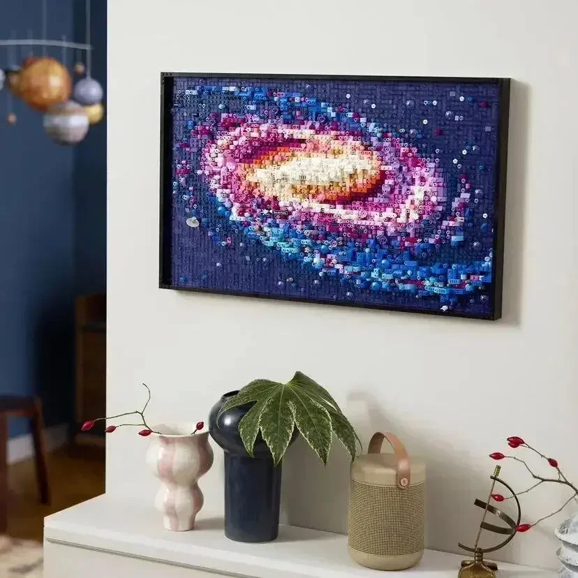 2025 ใหม่ Art 31212 Milky Way Galaxy 3D Building Blocks ชุดโมเสคดาวจักรวาล DIY อิฐชุดของเล่นสําหรับของขวัญเด็ก