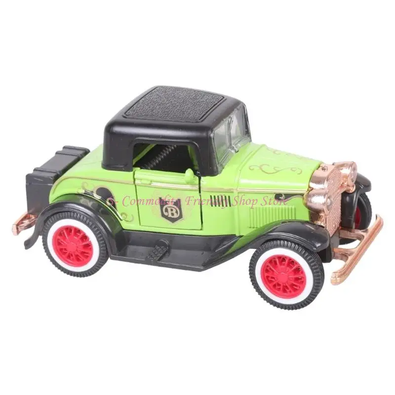 85AE Legering Duurzaam Vintage Automodel Mini Stuntauto Speelgoed Kleurrijk Klassiek Voertuig