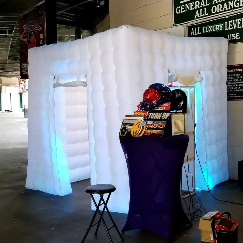 

Commercial Event Inflatable Nightclub Fence Inflatable Selfie Photo Booth Tent Party Wedding Inflatable Photo Booth