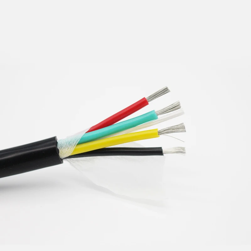 Silicone sheathed cable wire 22 20 18 17 15 13AWG 2-8 core High and low temperature resistance soft signal wire power cable